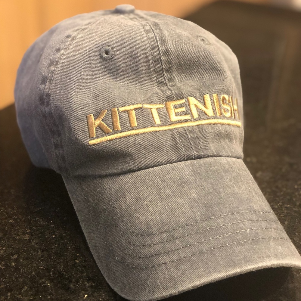 Kittenish baseball hat - denim